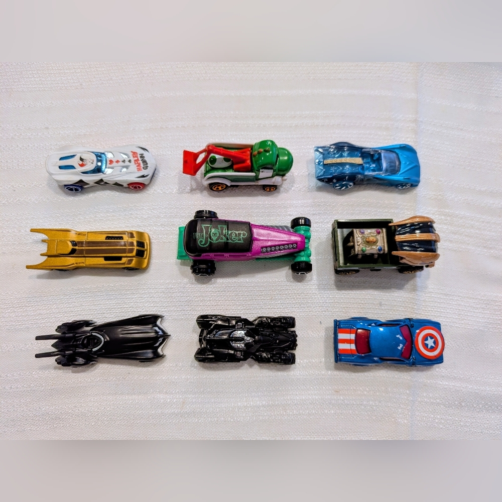 Premium Hero & Villain Character Car Bundle – DC, Marvel & Nintendo